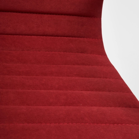 Кресло URBAN-LOW бордовый флок