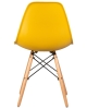 Стул обеденный DSW ножки светлый бук, горчичный Y-03