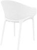 Кресло пластиковое Sky белое Кресло пластиковое Sky белое