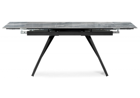 Керамический стол Хорсборо 140(200)х80х79 оробико, черный