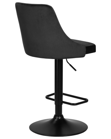 Стул барный JOSEPH черный велюр MJ9-101