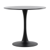 Стол Tulip style 90 черный
