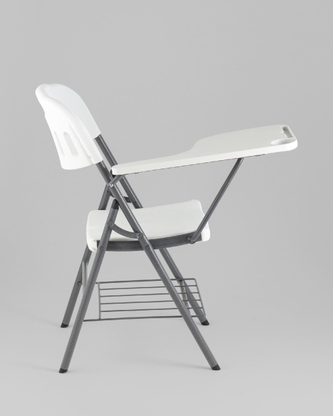 Стул складной банкетный со столиком и полкой