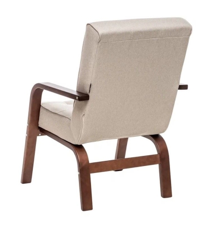 Кресло Модена орех тестура, ткань