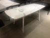 Стол ELIOT 120 GLOSS STATUARIO WHITE SINTERED STONE, WHITE