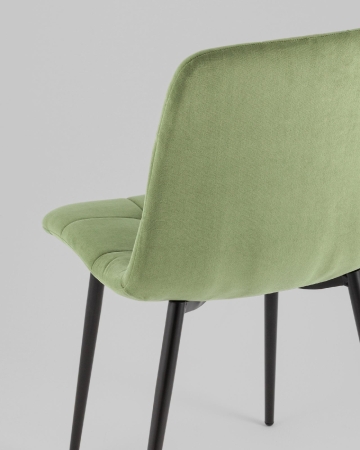 Стул Одди Original велюр пыльно-оливковый