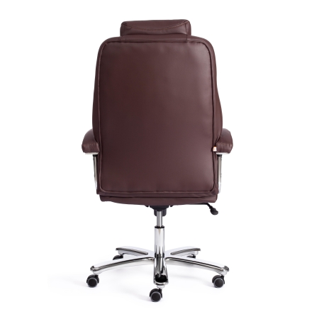 Кресло Trust (max) экокожа, коричневый