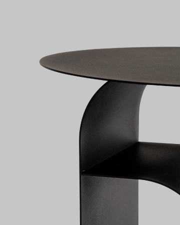 Журнальный столик Arwel металл черный