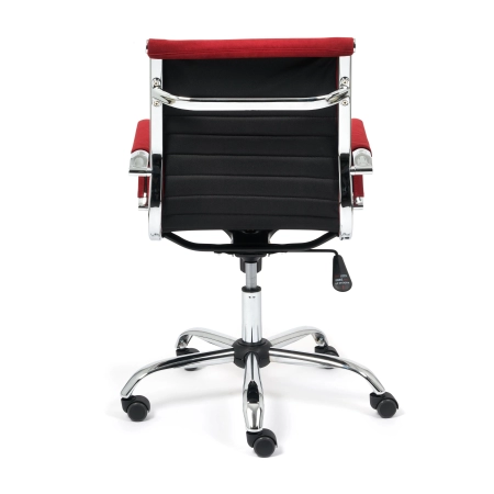 Кресло URBAN-LOW бордовый флок