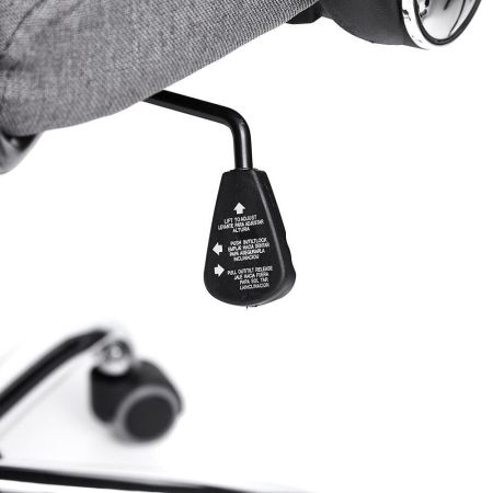 Кресло PROFIT, ткань, серый и черный