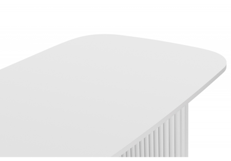 Стол деревянный Бавария B 200 х 90 белая пленка шагрень, белый