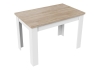 Стол деревянный Промо Тип 4 белый, дуб сонома светлый
