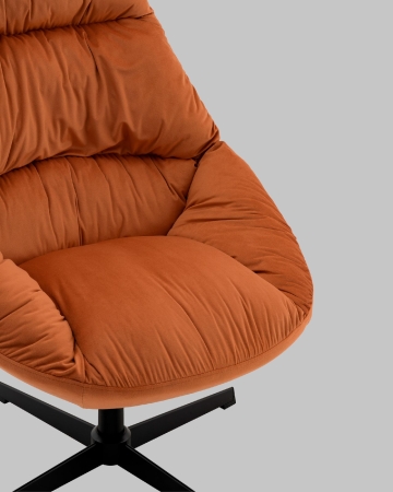 Кресло Оррелл терракотовый