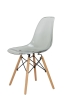 Стул Eames прозрачный серый