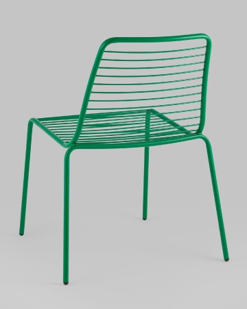 Стул Дели металл зеленый
