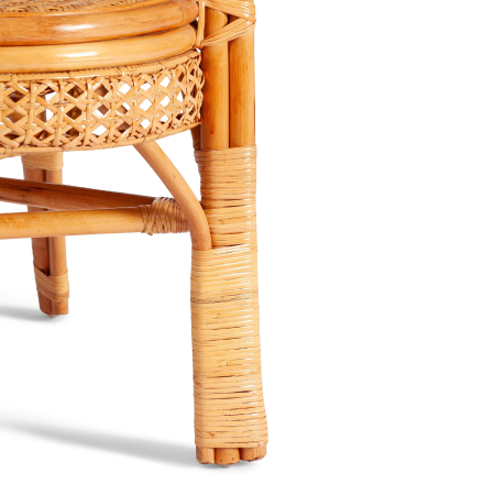 Кресло PELANGI 02/15B светлое дерево без подушки