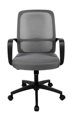 Операторское кресло Bamboo сетка серый