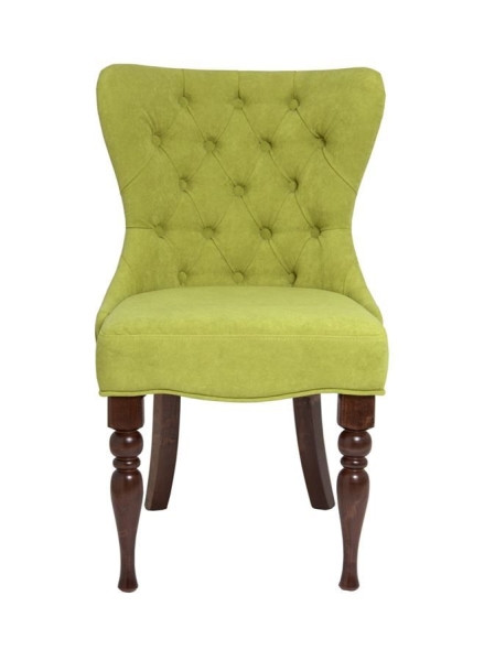 Кресло Вальс темный тон, RS20 - горчичный