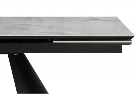 Керамический стол Шелтон 180(260)x90 carla larkin, черный