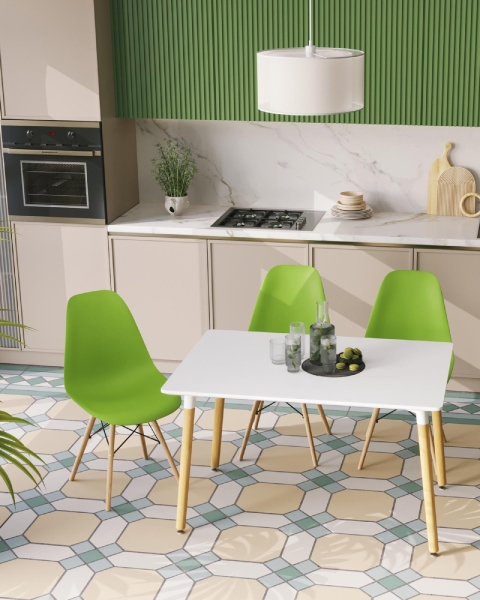 Стол обеденный OSLO NEW 120*80 белый