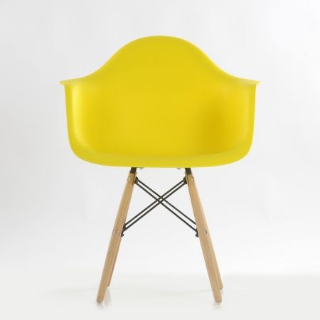 Кресло Eames style желтый