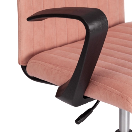 Кресло SPARK ткань и пластик, розовый и черный