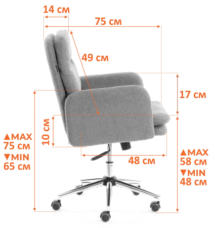 Кресло Dover оливковое