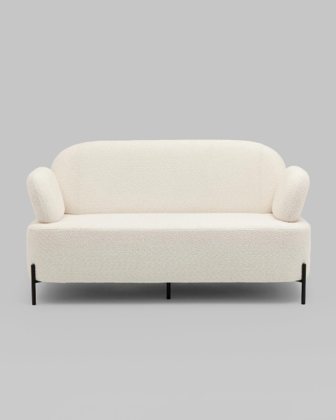 Диван Кэнди ткань букле белый