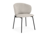 Стул на металлокаркасе Рикко бежевый (05 beige), черный