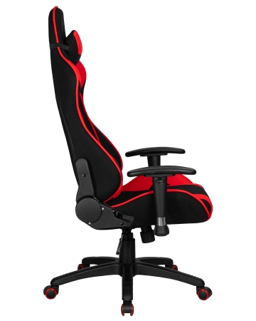 Кресло игровое DALLAS черно-красная ткань