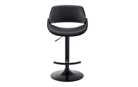 Стул барный JY1995 серый и черный