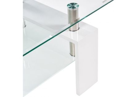 Журнальный стол ST-052 белый