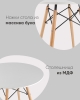 Стол круглый Eames DSW NEW D70 белый