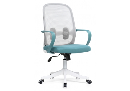 Компьютерное кресло Bust серый, синий, белый