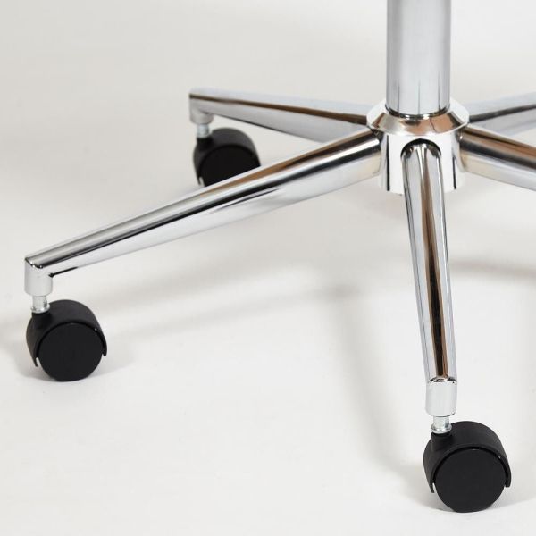 Кресло BEND натуральный, экокожа белый