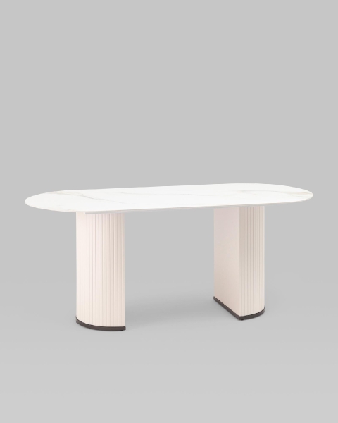 Стол обеденный Opera 180х90 белый