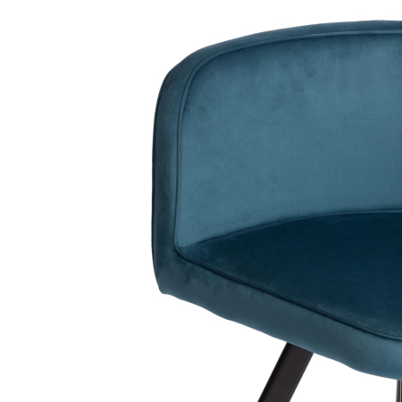 Комплект (стол, 4 стула) QUADRON (mod. PT14) синий