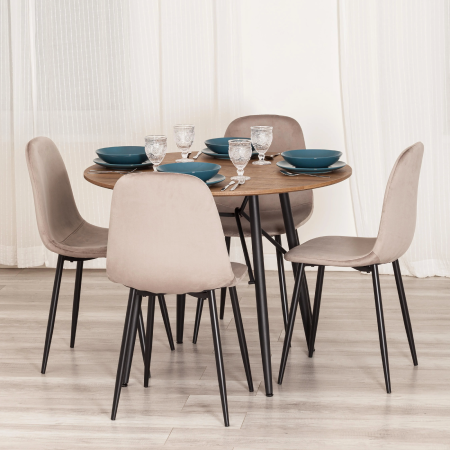 Стул BREEZE (mod. 4724) кофейный