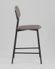 Стул полубарный Mikkie серый