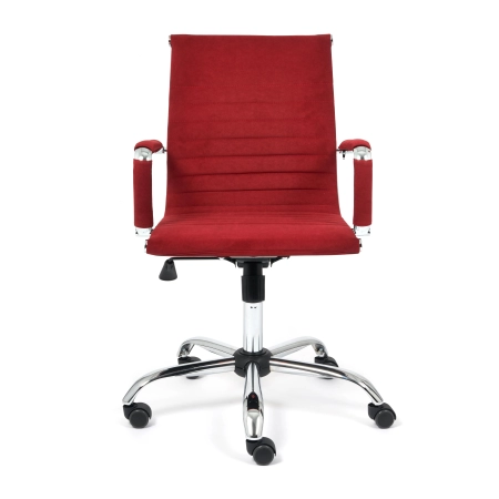 Кресло URBAN-LOW бордовый флок