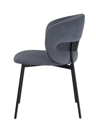 Стул для кухни SOLIS серый гусиная лапка BERNS 996, комплект 2шт