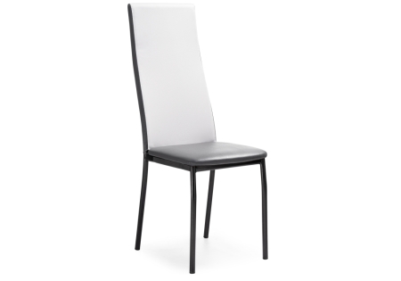 Обеденная группа Блавир белый полимер, серый полимер, метрополитан серый, черный