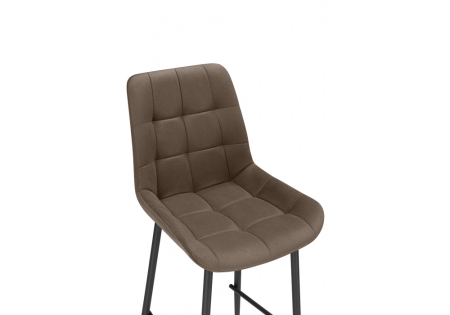 Барный стул Челси 360 коричневый (zd 233), черный np