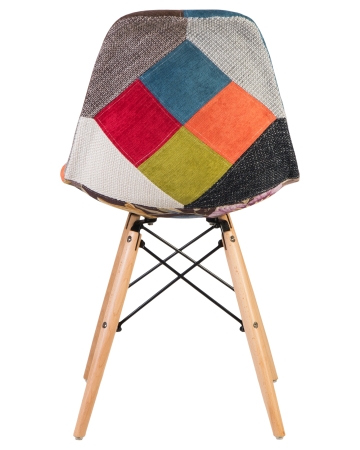 Стул обеденный LMZL-PP623 ножки светлый бук сиденья мозаика