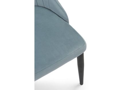 Стул Kora светло-синий, черный