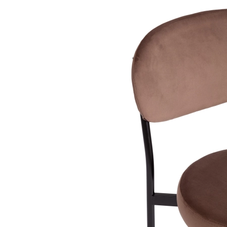 Стул REVO (mod. 7033) коричневый, черный