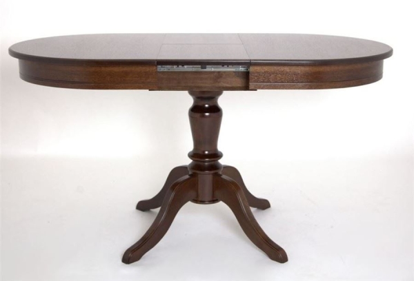 Стол "Капелла-2" темный орех, шпон дуб тип 2