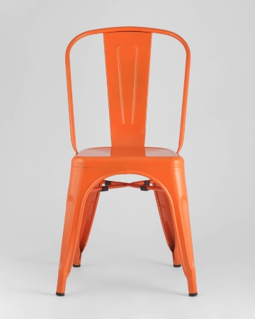 Стул TOLIX оранжевый глянцевый