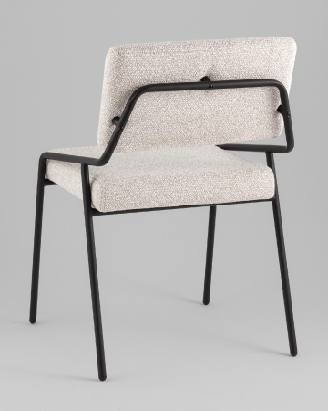 Стул Теллинг шенилл серо-бежевый