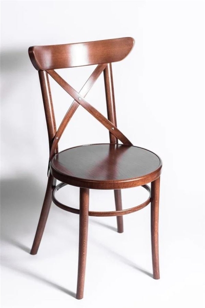 Деревянный стул венский Terra светлый орех с твердым сиденьем